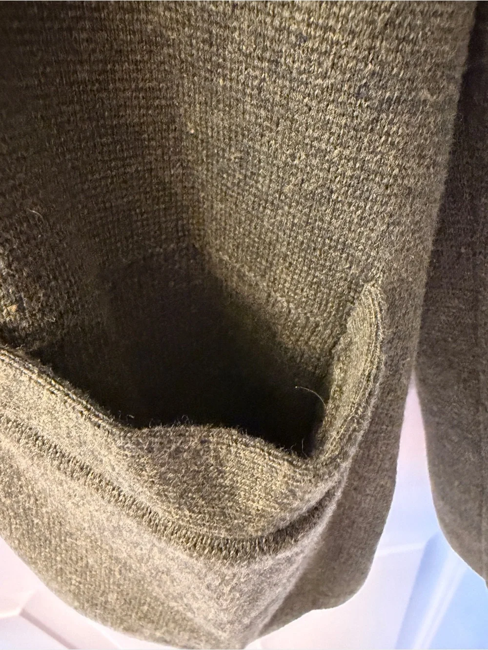 J. Crew Olive Green Women's Single-Button Sweater Blazer size S